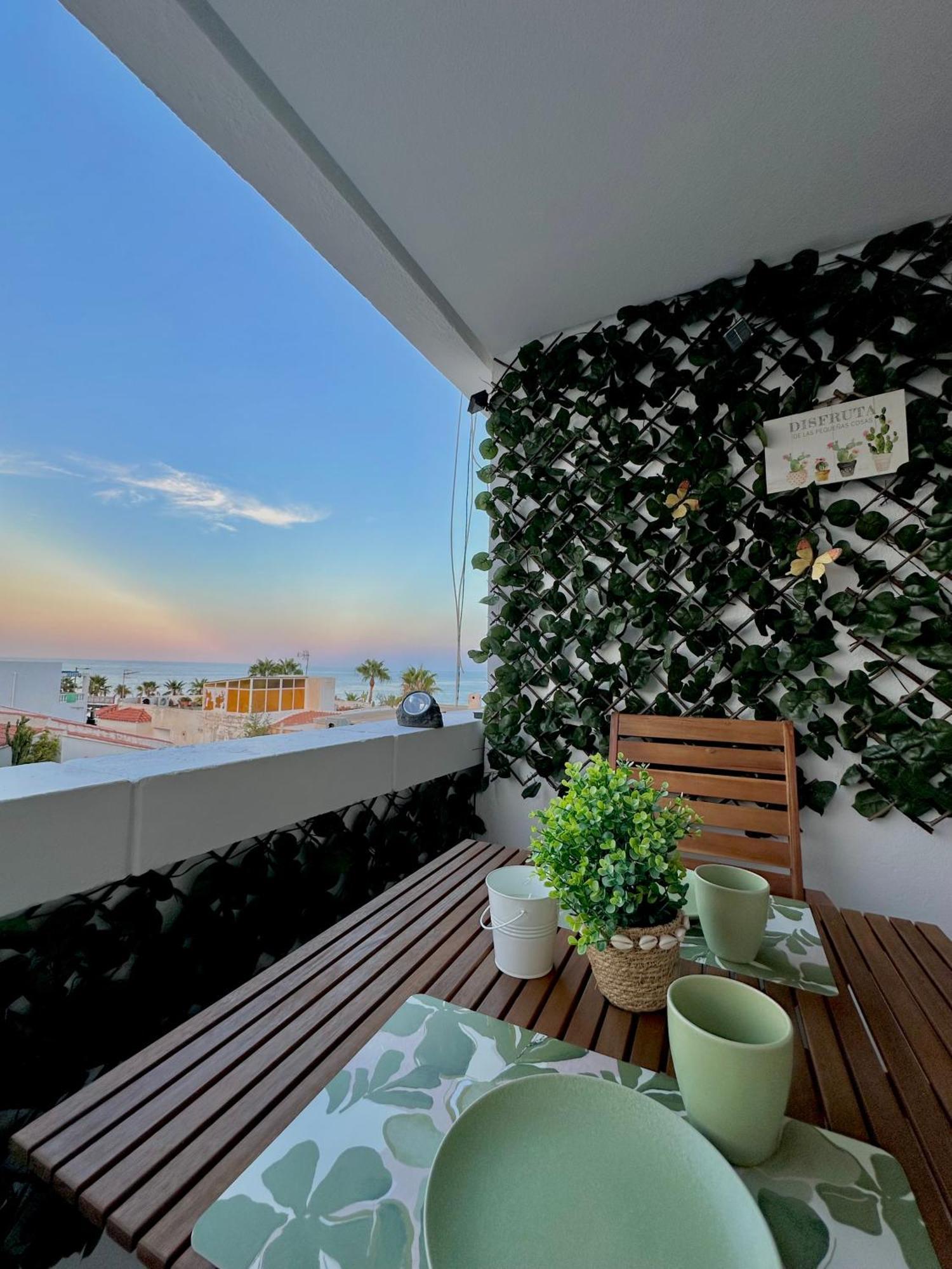 Apartamento Villa Azul, 1ª Linea De Playa Mojácar Eksteriør billede